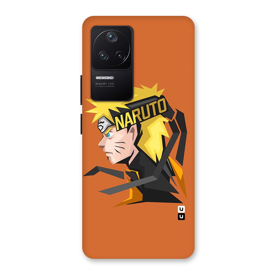 Minimal Naruto Artwork Back Case for Poco F4 5G