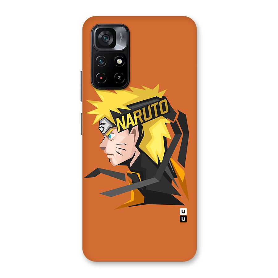 Minimal Naruto Artwork Back Case for Poco M4 Pro 5G