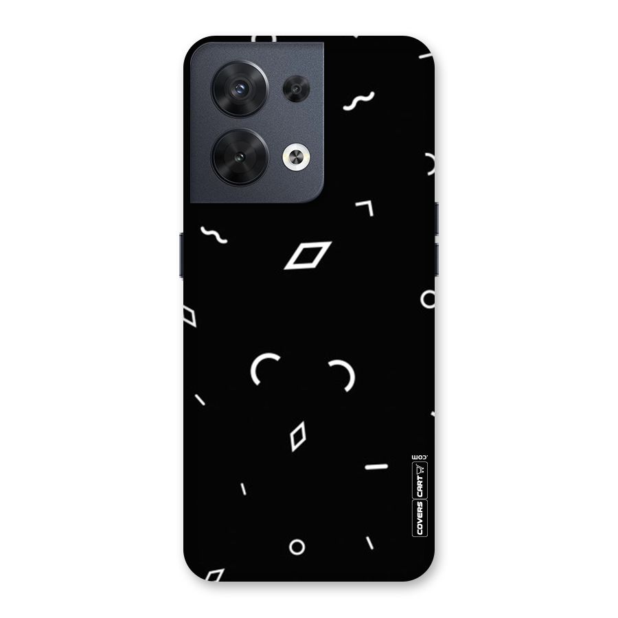 Minimal Shapes Back Case for Oppo Reno8 5G