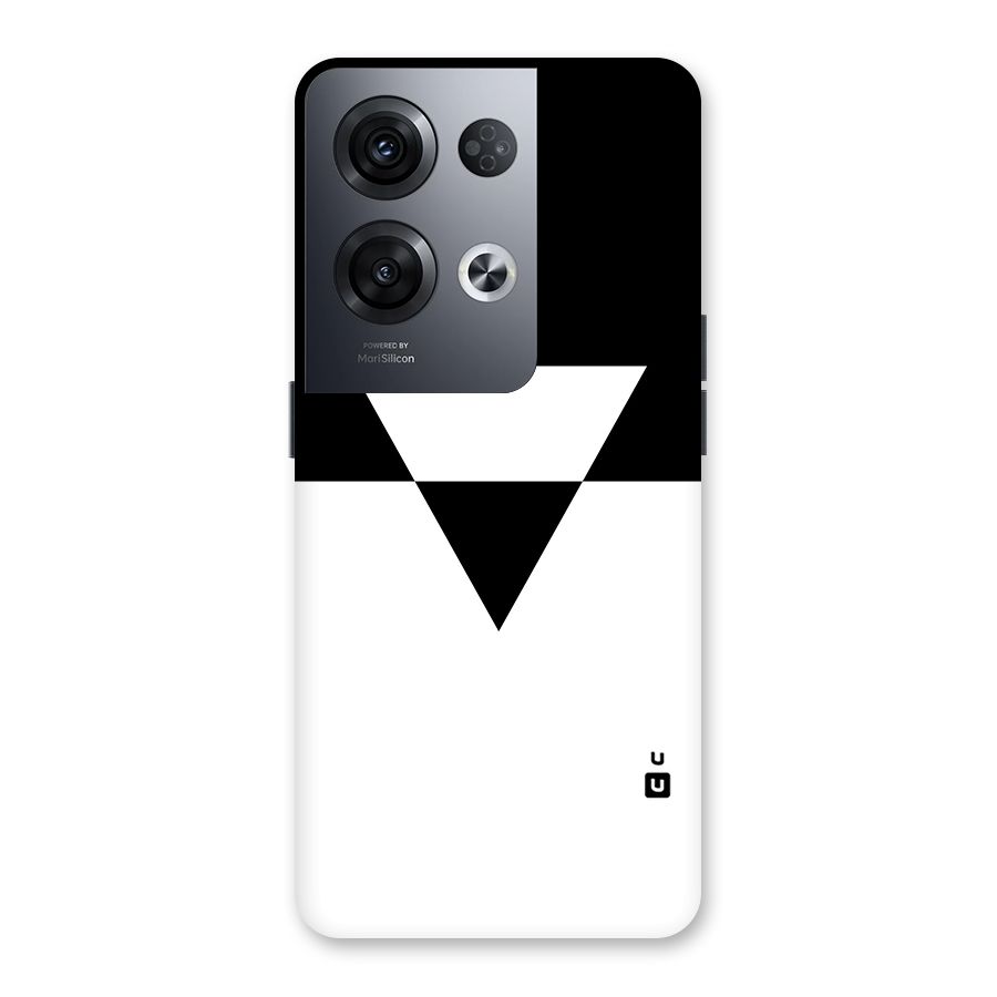 Minimal Triangle Back Case for Oppo Reno8 Pro 5G