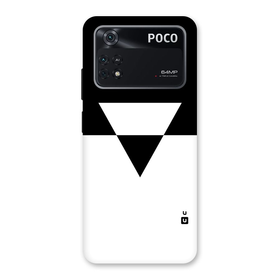 Minimal Triangle Back Case for Poco M4 Pro 4G