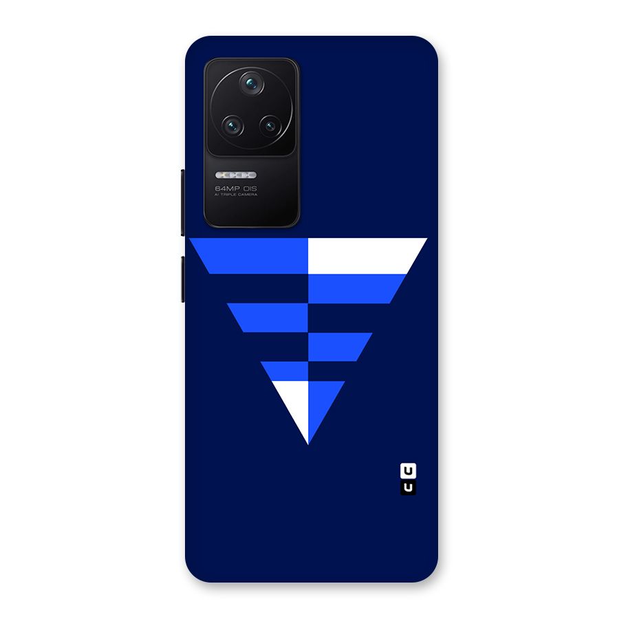 Minimalistic Abstract Inverted Triangle Back Case for Poco F4 5G