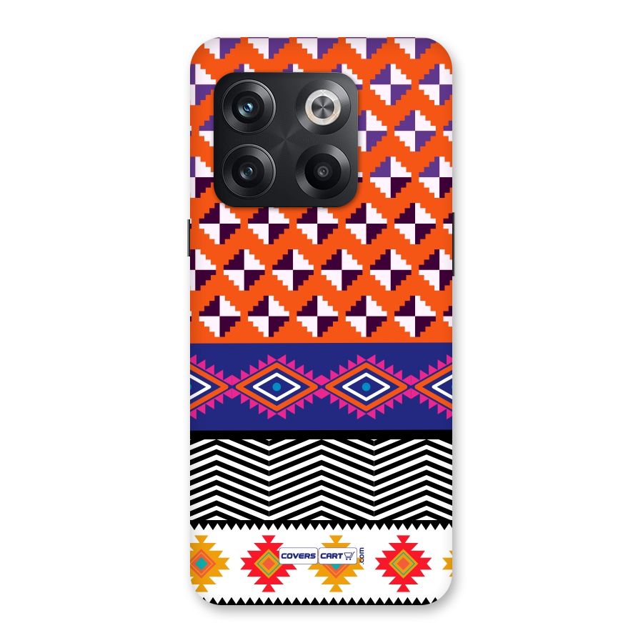 Mixed Pattern Aztec Back Case for OnePlus 10T