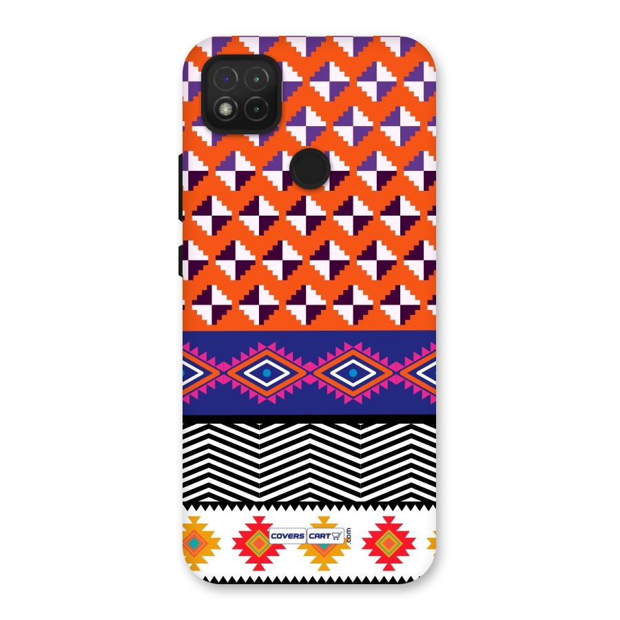 Mixed Pattern Aztec Back Case for Redmi 9 Activ