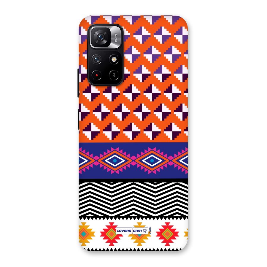 Mixed Pattern Aztec Back Case for Redmi Note 11T 5G