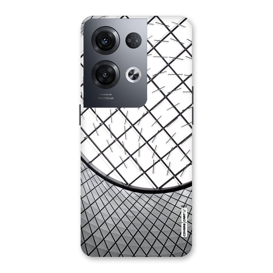 Modern Abstract Pattern Back Case for Oppo Reno8 Pro 5G