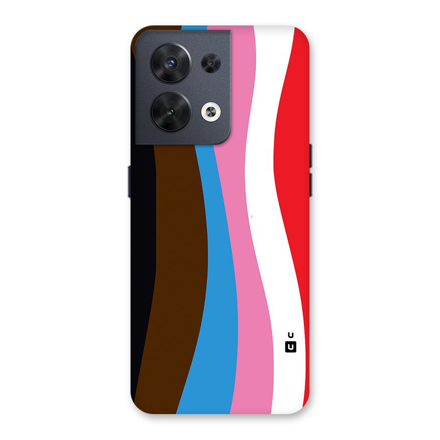 Modern Curves Back Case for Oppo Reno8 5G