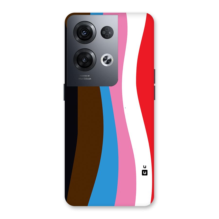 Modern Curves Back Case for Oppo Reno8 Pro 5G