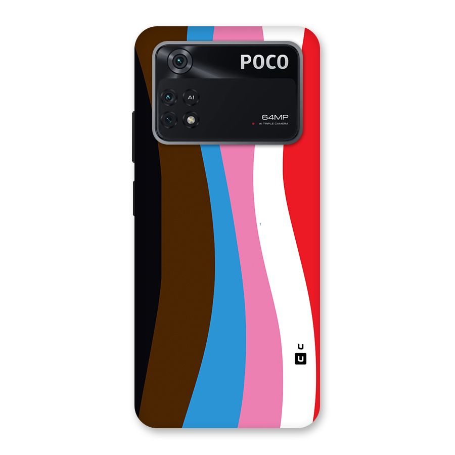 Modern Curves Back Case for Poco M4 Pro 4G