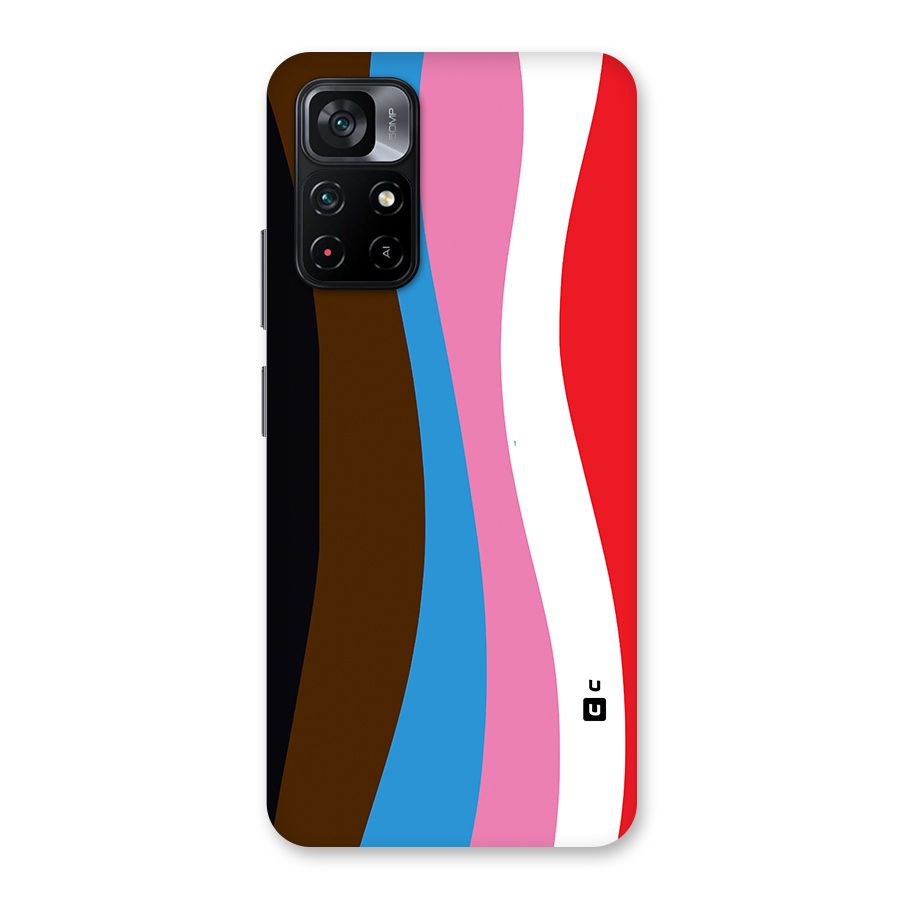 Modern Curves Back Case for Poco M4 Pro 5G