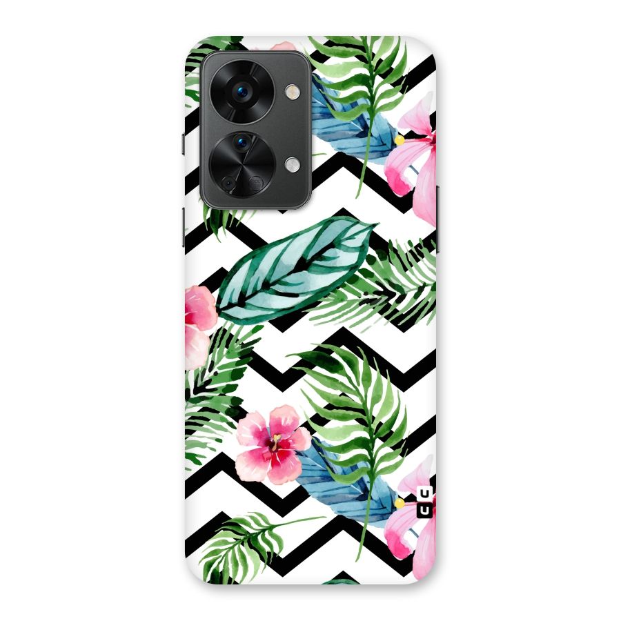 Modern Flowers Back Case for OnePlus Nord 2T
