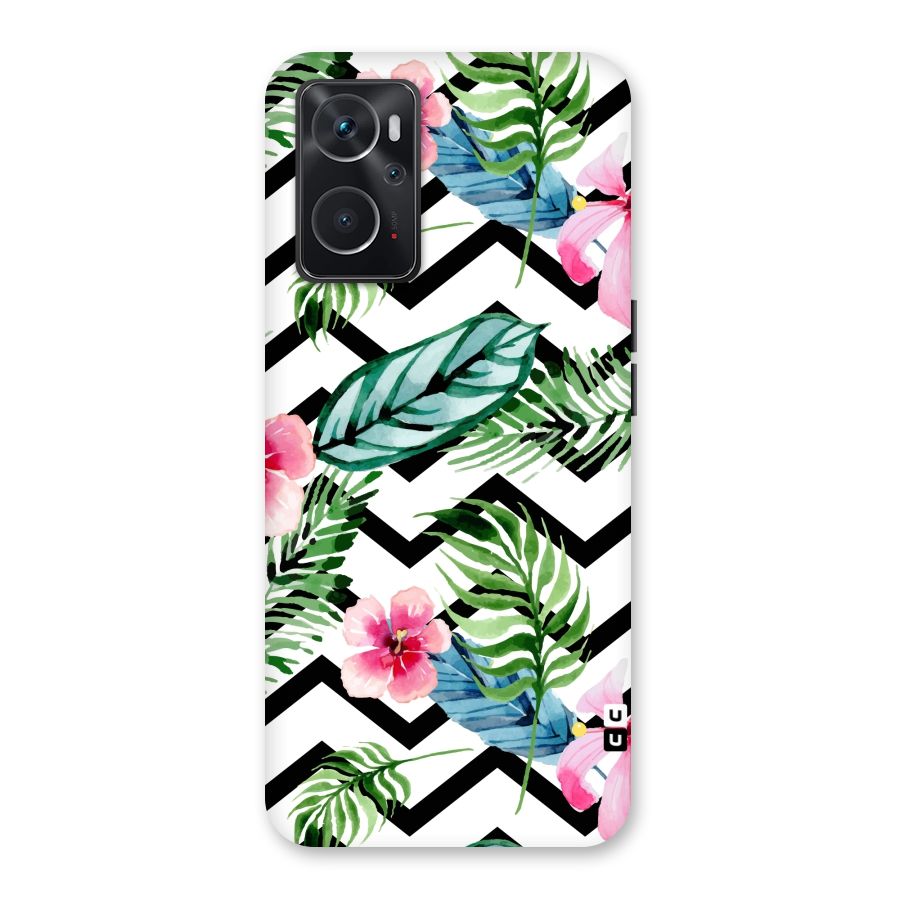 Modern Flowers Back Case for Oppo K10 4G