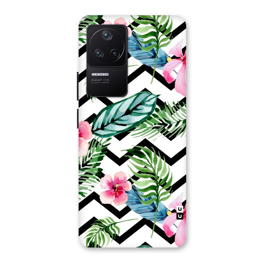 Modern Flowers Back Case for Poco F4 5G