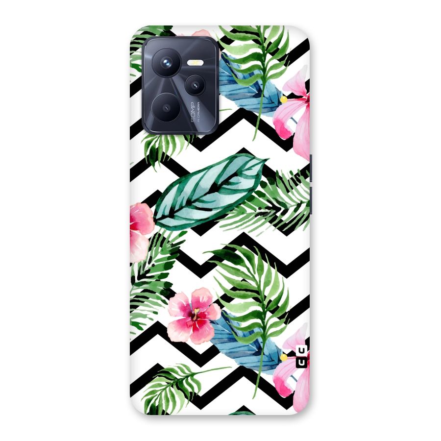 Modern Flowers Back Case for Realme C35