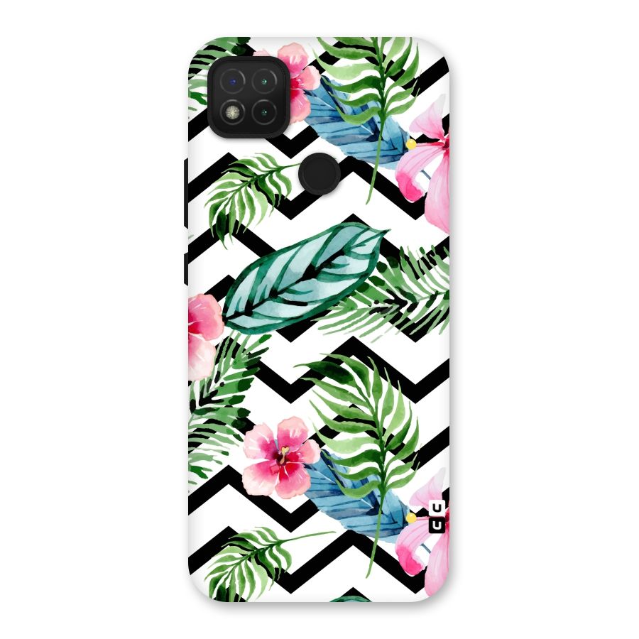 Modern Flowers Back Case for Redmi 9 Activ