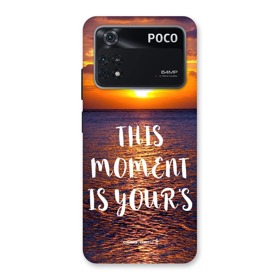 Moments Back Case for Poco M4 Pro 4G