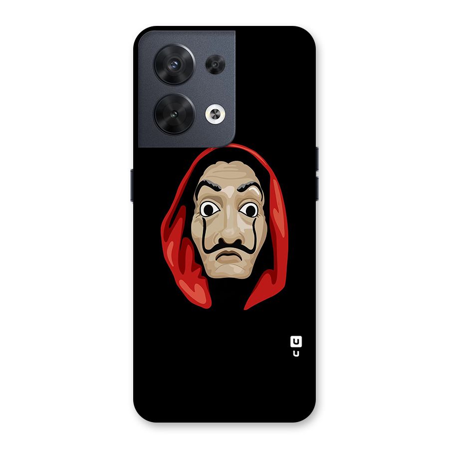 Money Heist Mask Back Case for Oppo Reno8 5G