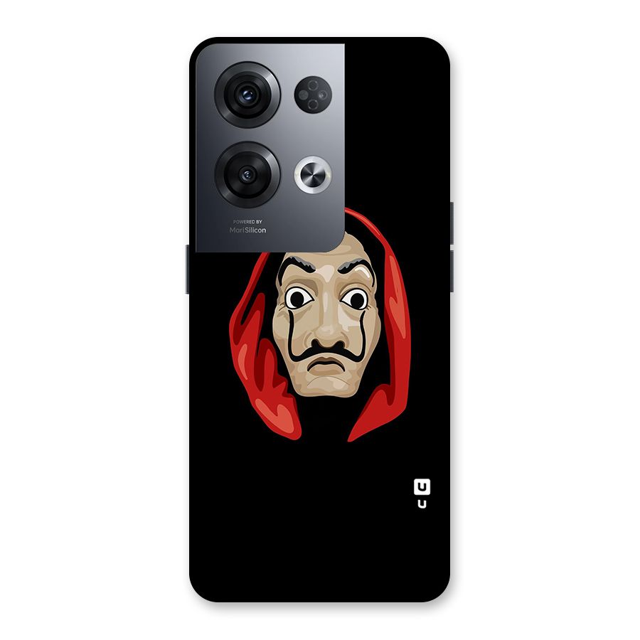 Money Heist Mask Back Case for Oppo Reno8 Pro 5G