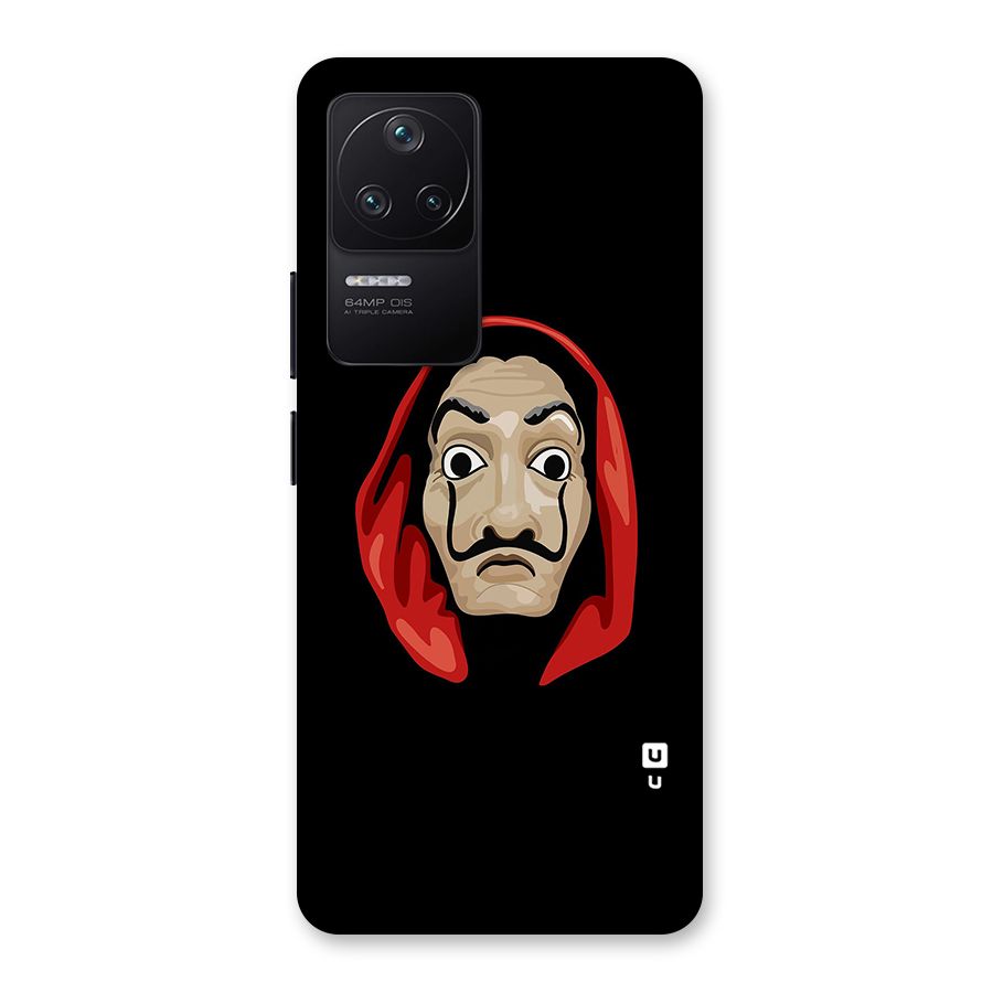 Money Heist Mask Back Case for Poco F4 5G