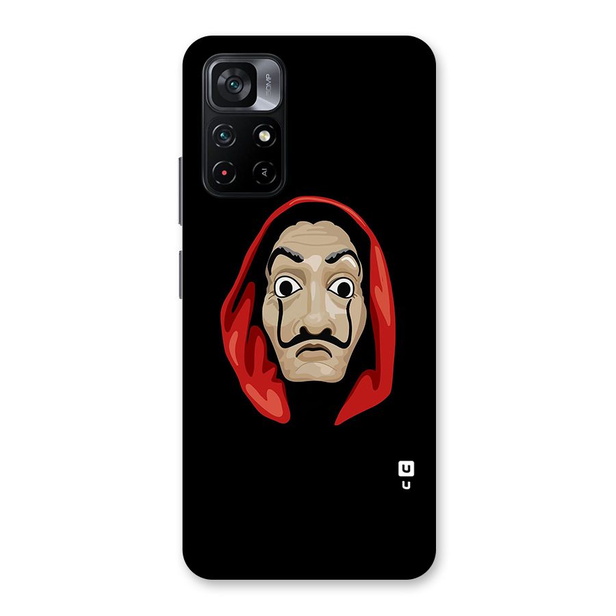Money Heist Mask Back Case for Poco M4 Pro 5G