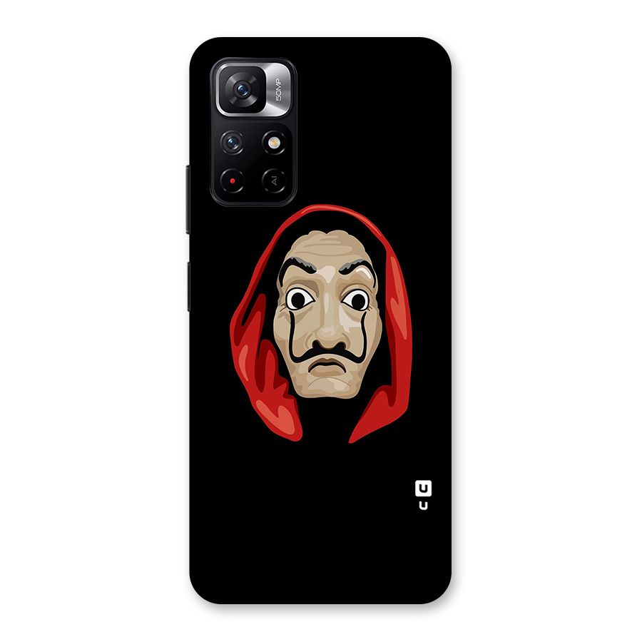 Money Heist Mask Back Case for Redmi Note 11T 5G
