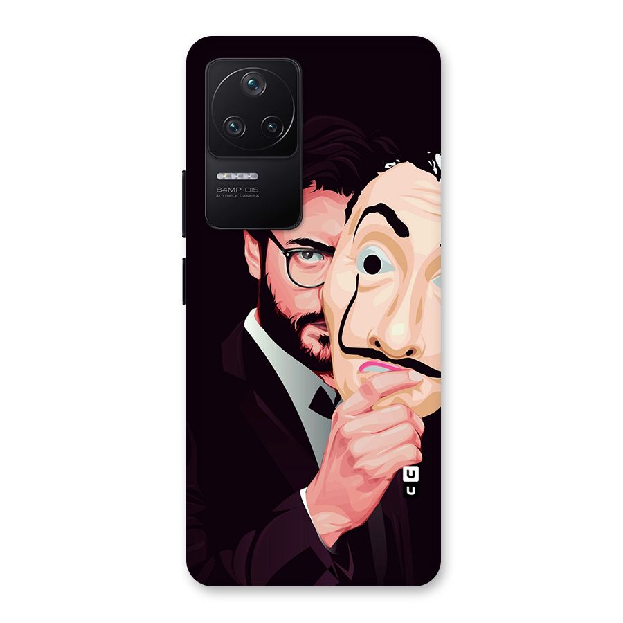 Money Heist Professor Art Back Case for Poco F4 5G