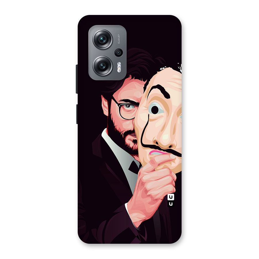 Money Heist Professor Art Back Case for Redmi K50i