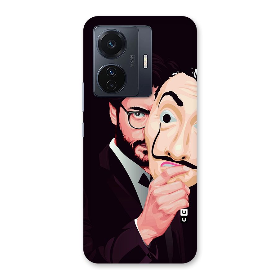 Money Heist Professor Art Back Case for Vivo T1 Pro