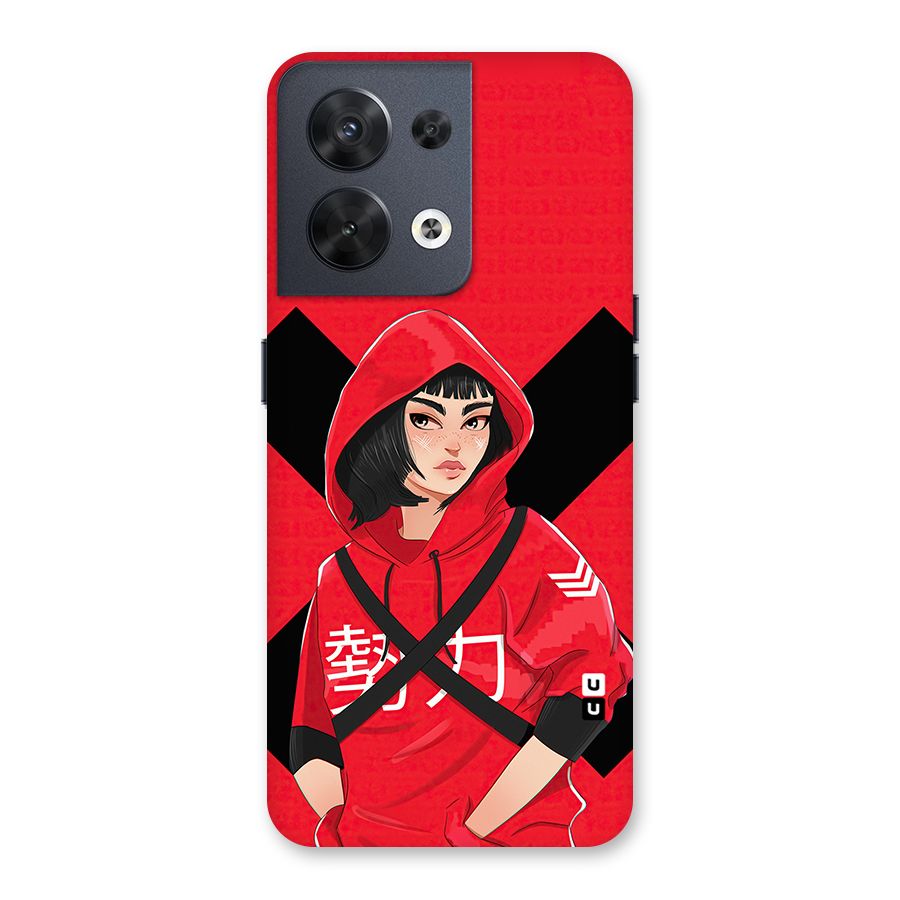 Money Heist Tokyo Digital Art Back Case for Oppo Reno8 5G