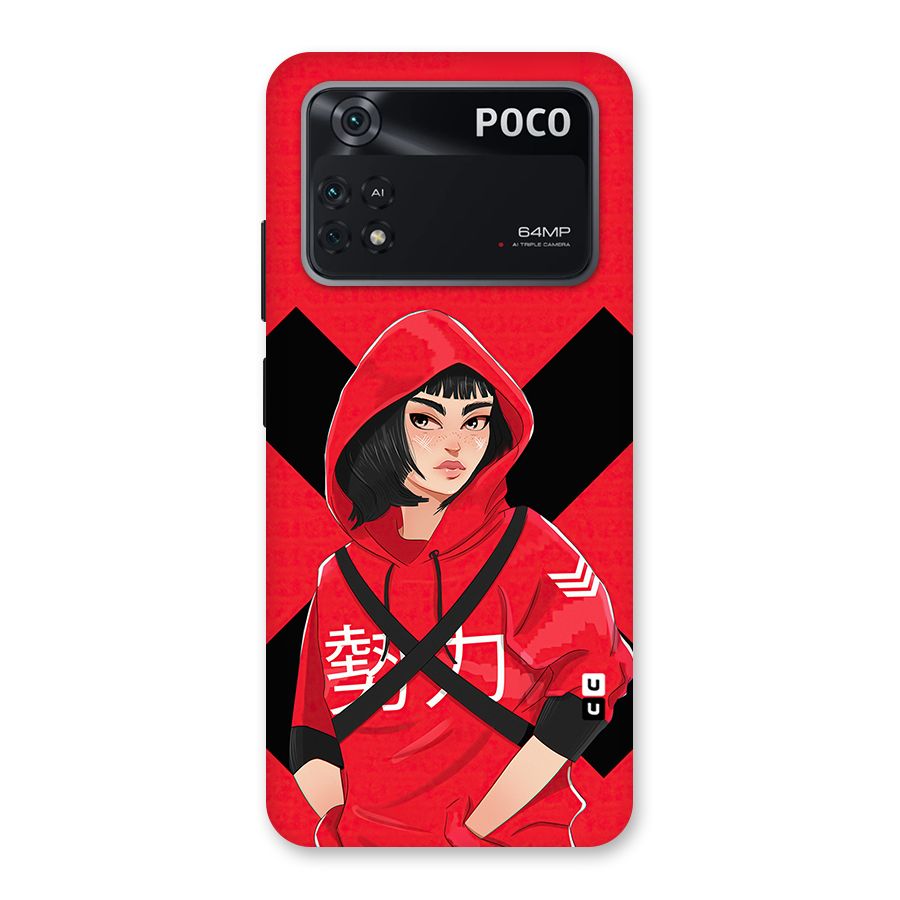 Money Heist Tokyo Digital Art Back Case for Poco M4 Pro 4G