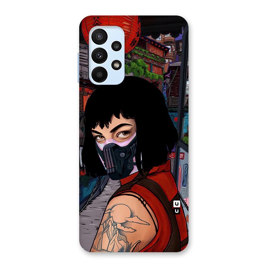 Money Heist Tokyo Mask Back Case for Galaxy A23