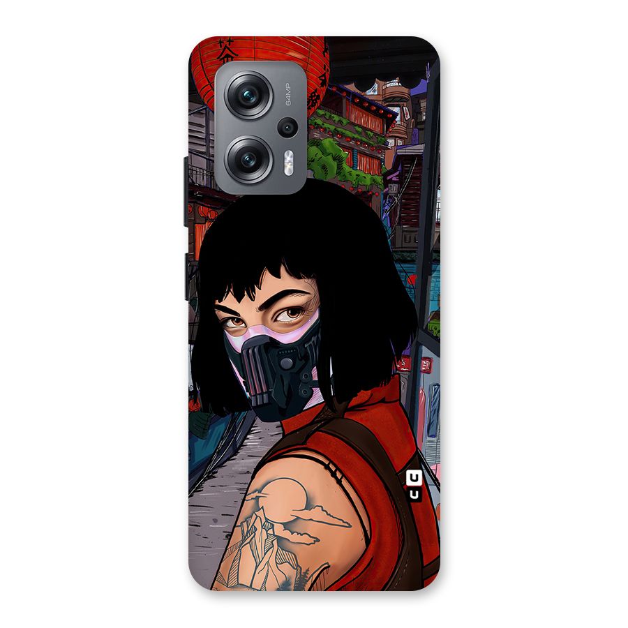 Money Heist Tokyo Mask Back Case for Redmi K50i