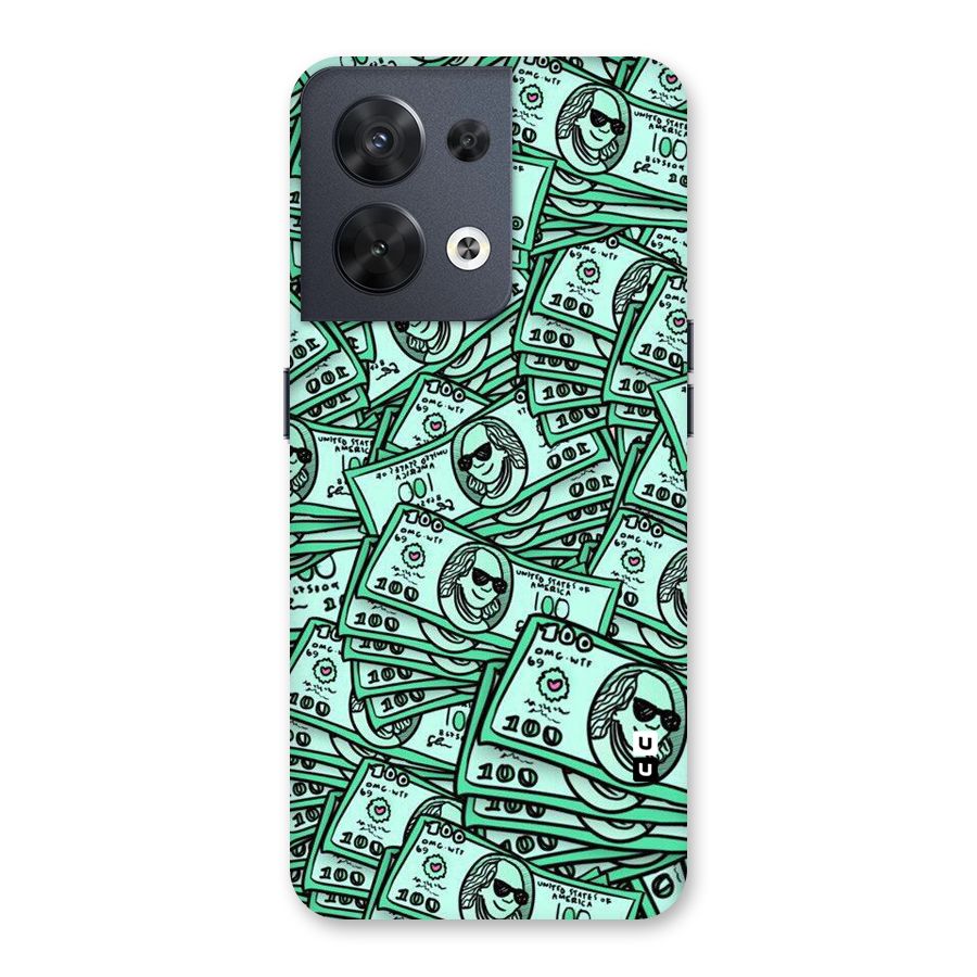 Money Swag Back Case for Oppo Reno8 5G