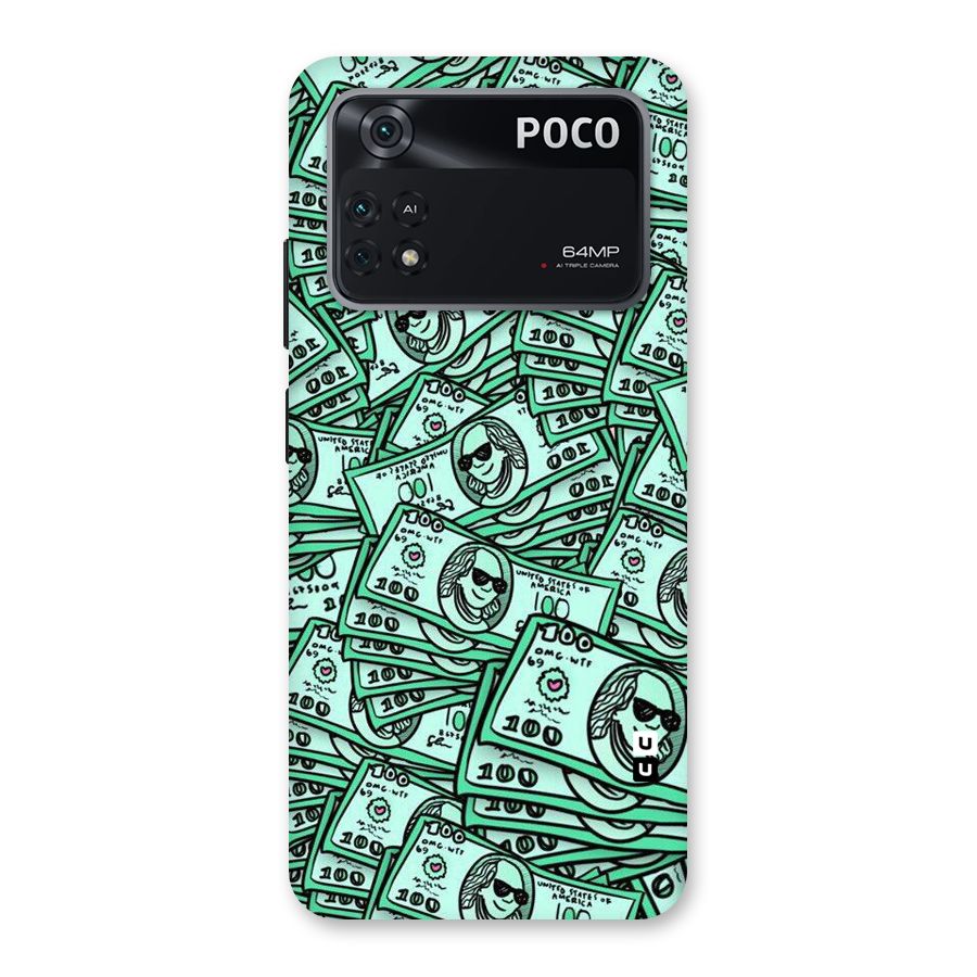 Money Swag Back Case for Poco M4 Pro 4G