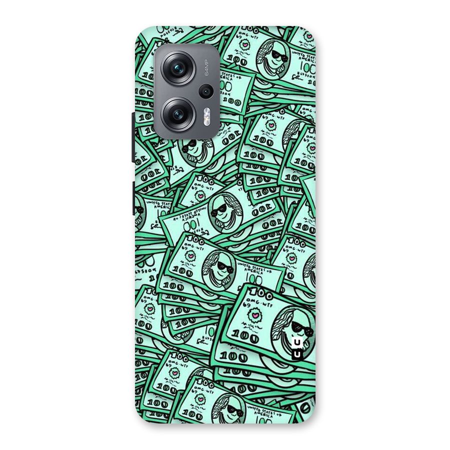 Money Swag Back Case for Redmi K50i