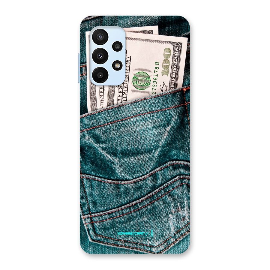 Money in Jeans Back Case for Galaxy A23