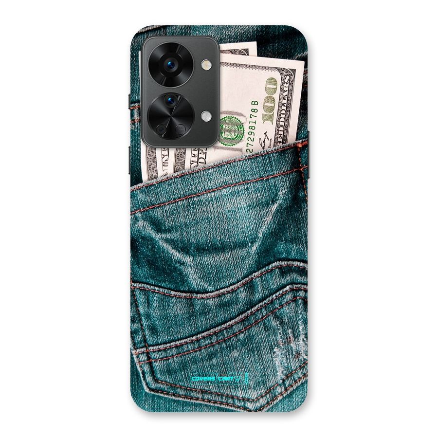 Money in Jeans Back Case for OnePlus Nord 2T