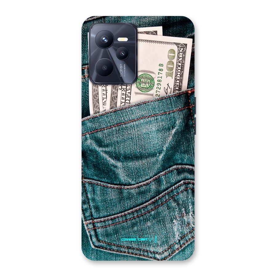 Money in Jeans Back Case for Realme C35