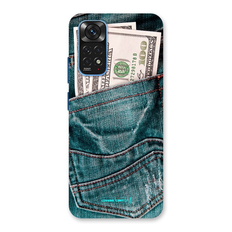 Money in Jeans Back Case for Redmi Note 11S
