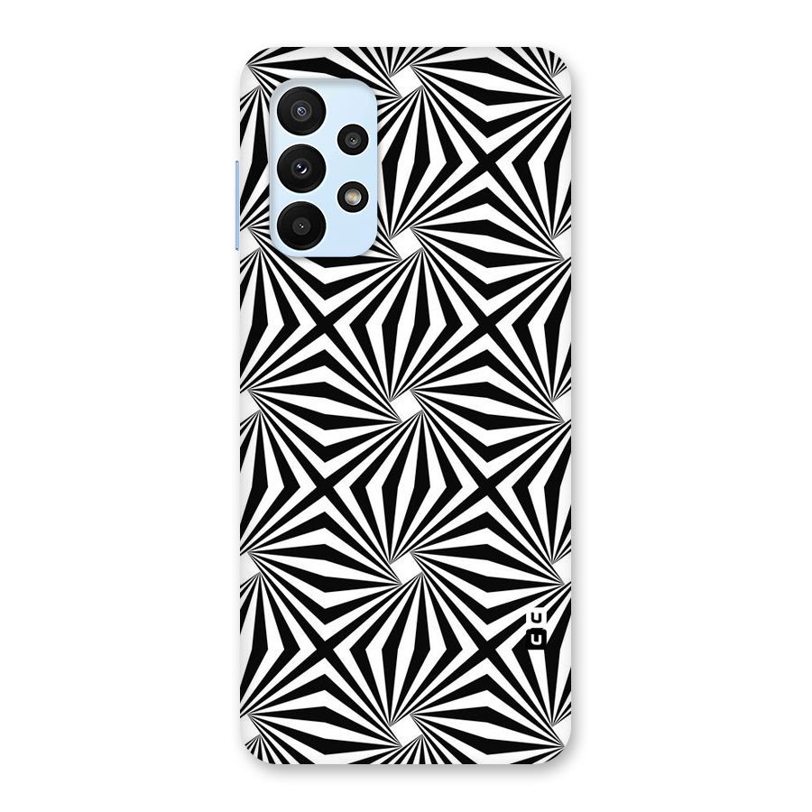Monochromatic Swirls Back Case for Galaxy A23