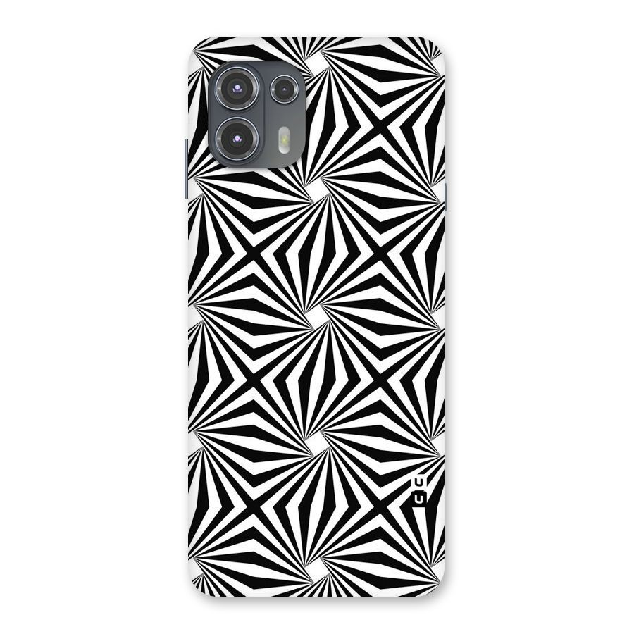 Monochromatic Swirls Back Case for Motorola Edge 20 Fusion