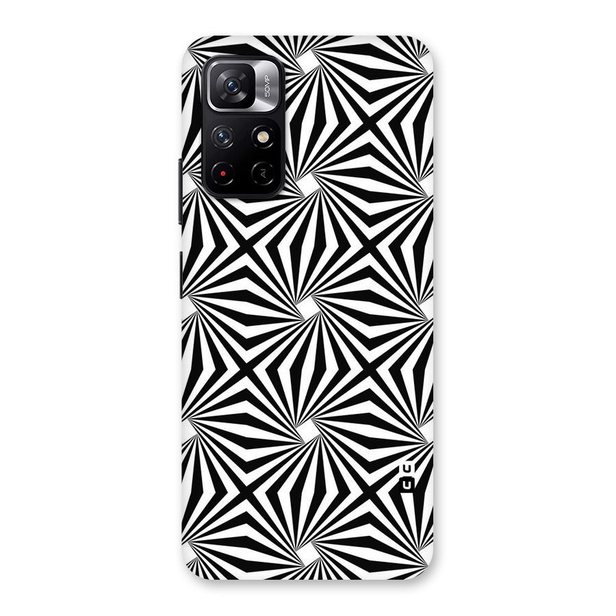 Monochromatic Swirls Back Case for Redmi Note 11T 5G