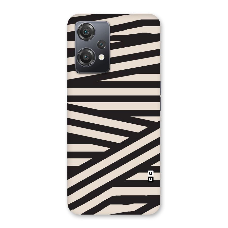 Monochrome Lines Back Case for OnePlus Nord CE 2 Lite 5G