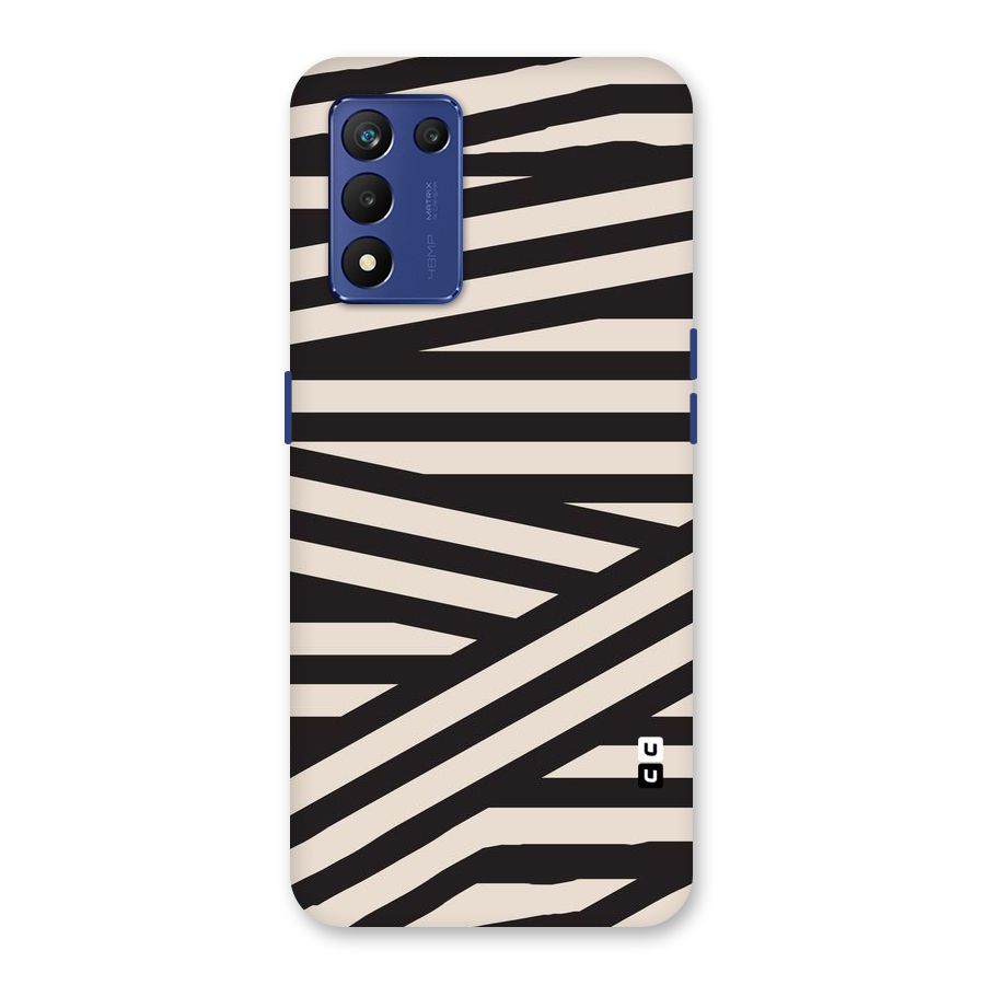 Monochrome Lines Back Case for Realme 9 5G Speed