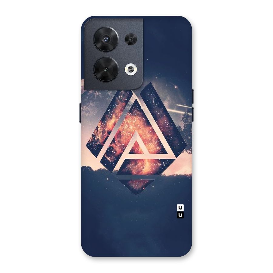 Moon Abstract Back Case for Oppo Reno8 5G