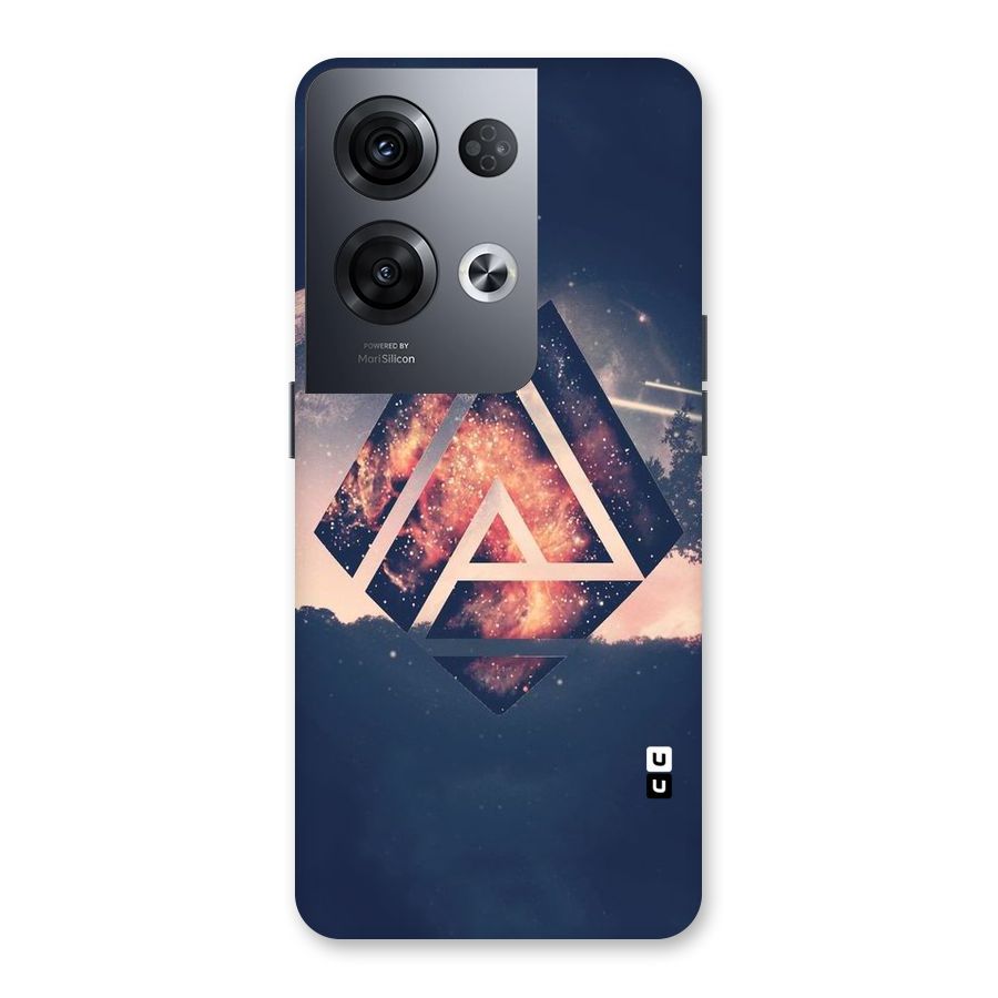 Moon Abstract Back Case for Oppo Reno8 Pro 5G