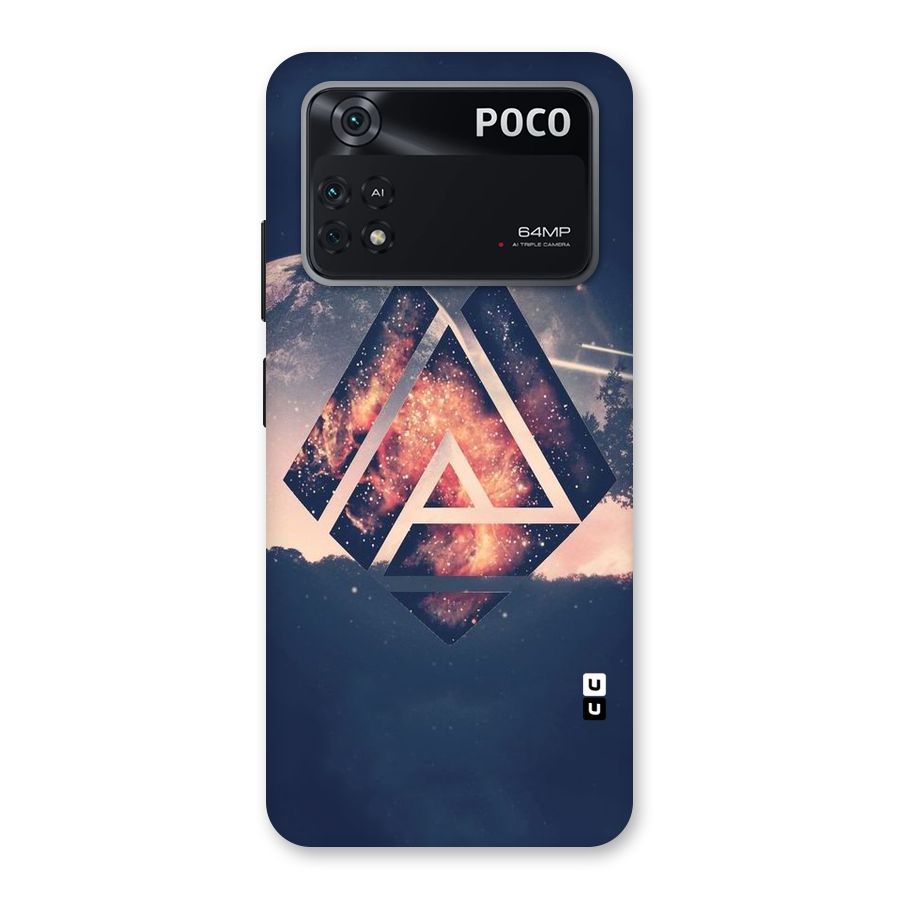 Moon Abstract Back Case for Poco M4 Pro 4G