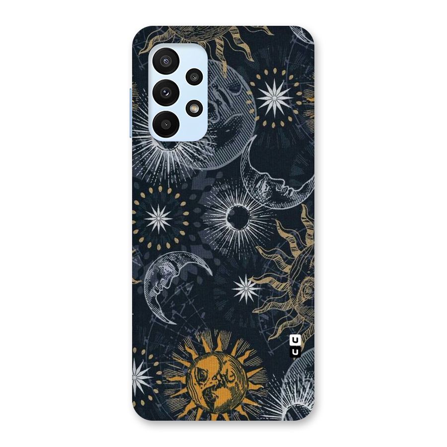 Moon And Sun Back Case for Galaxy A23