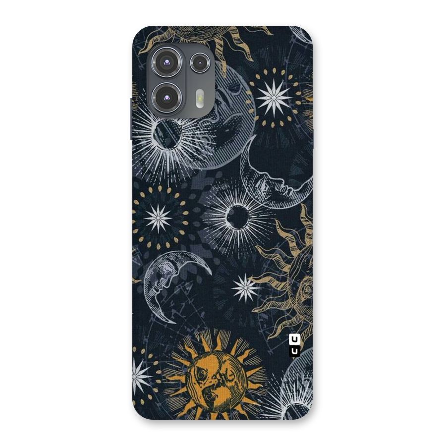 Moon And Sun Back Case for Motorola Edge 20 Fusion