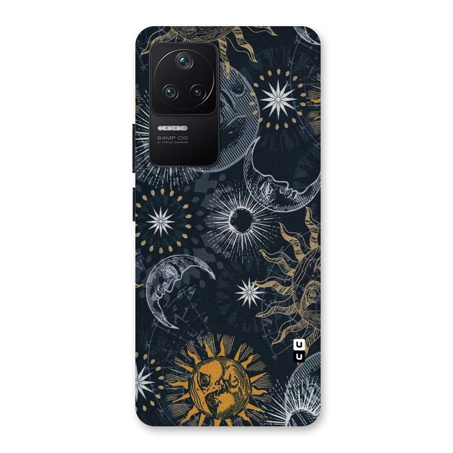 Moon And Sun Back Case for Poco F4 5G